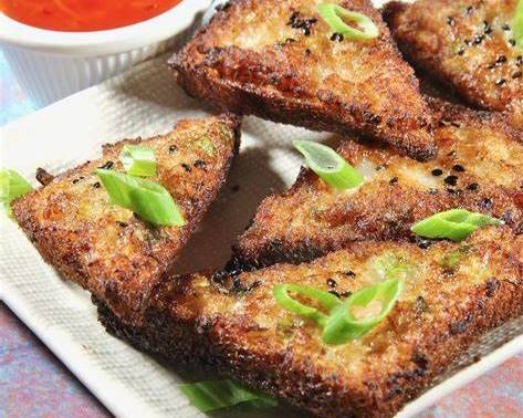 8.Shrimp Toast (4 pcs)