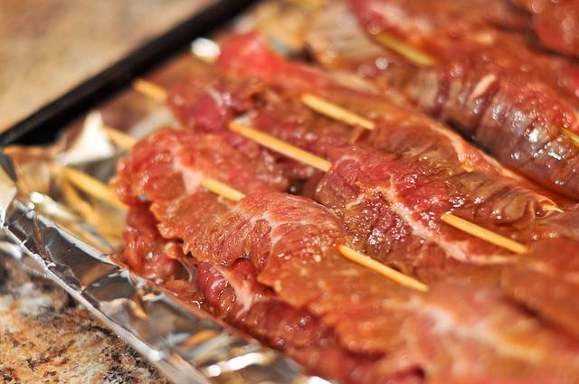 9.Beef on Stick (2 pcs)