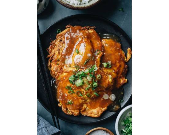 94.Roast Pork Egg Foo Young