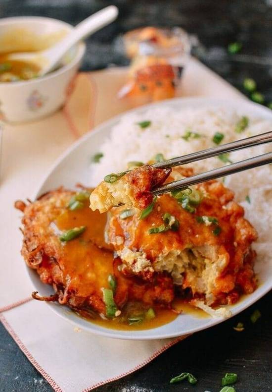 95.Shrimp Egg Foo Young