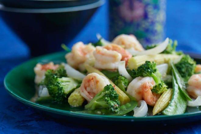 D8.Steamed Seafood with Mixed Vegetables