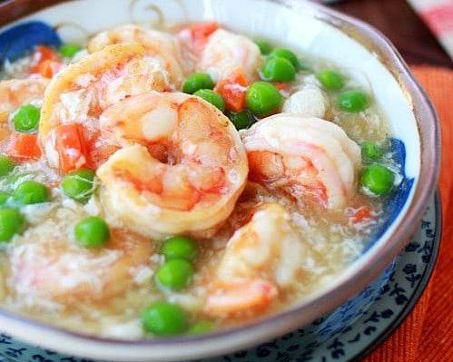L24.Shrimp with Lobster Sauce