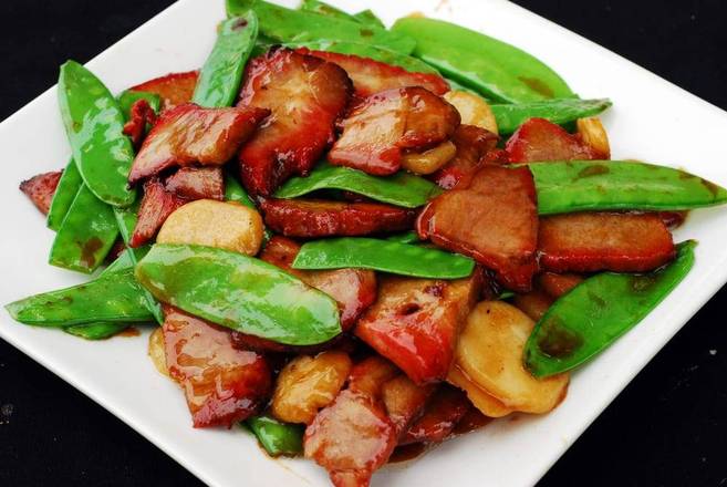 L30.Roast Pork with Snow Peas