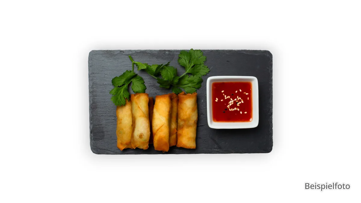Vegetarische Mini-Frühlingsrollen