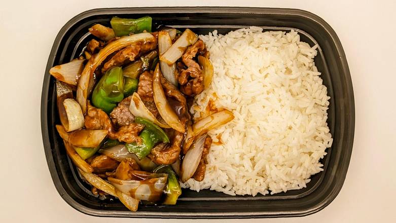C12 Pepper Steak w. Onions