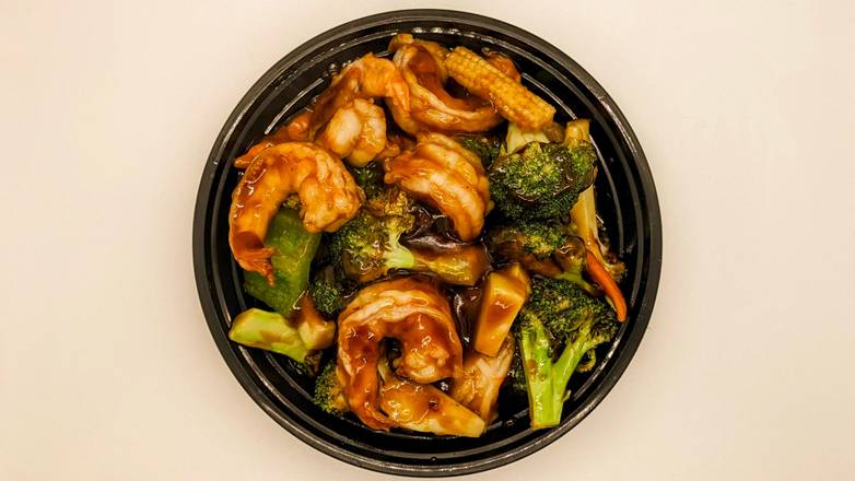 Shrimp w. Garlic Sauce