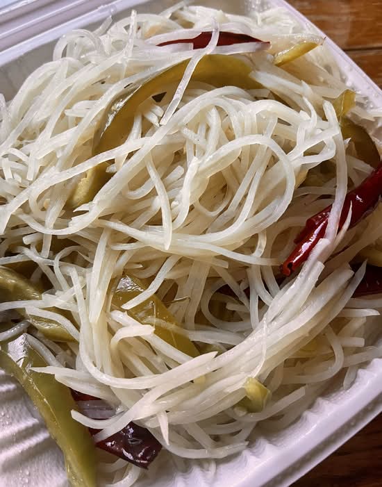Spicy Sour Potato Shredded 酸辣土豆丝