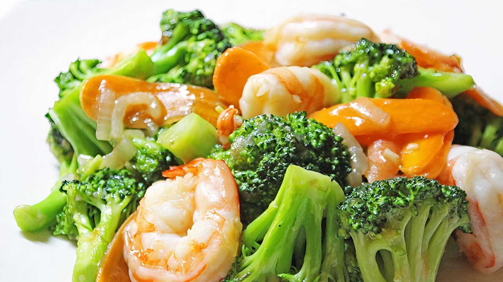 68. Shrimp with Broccoli