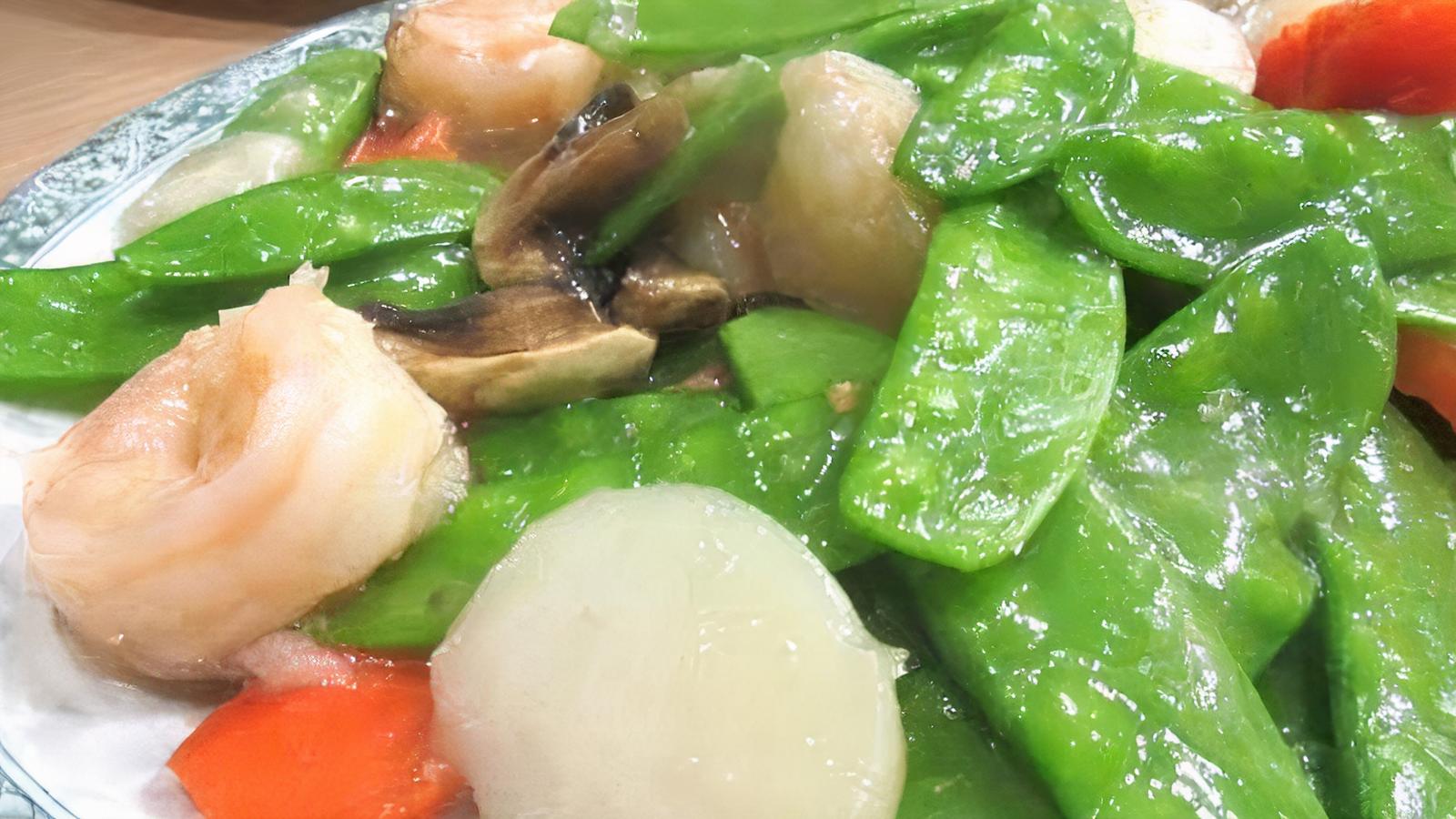71. Shrimp with Snow Peas