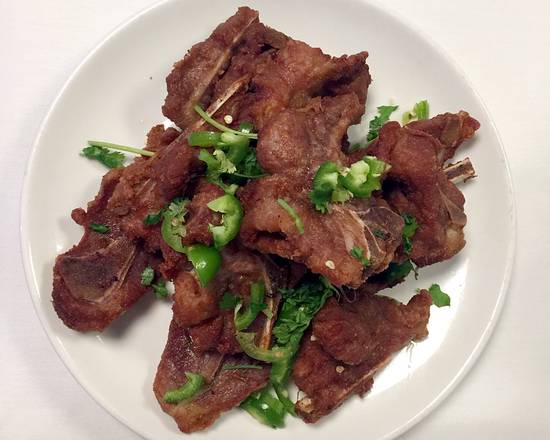 Salt and Pepper Baby Pork Chops
