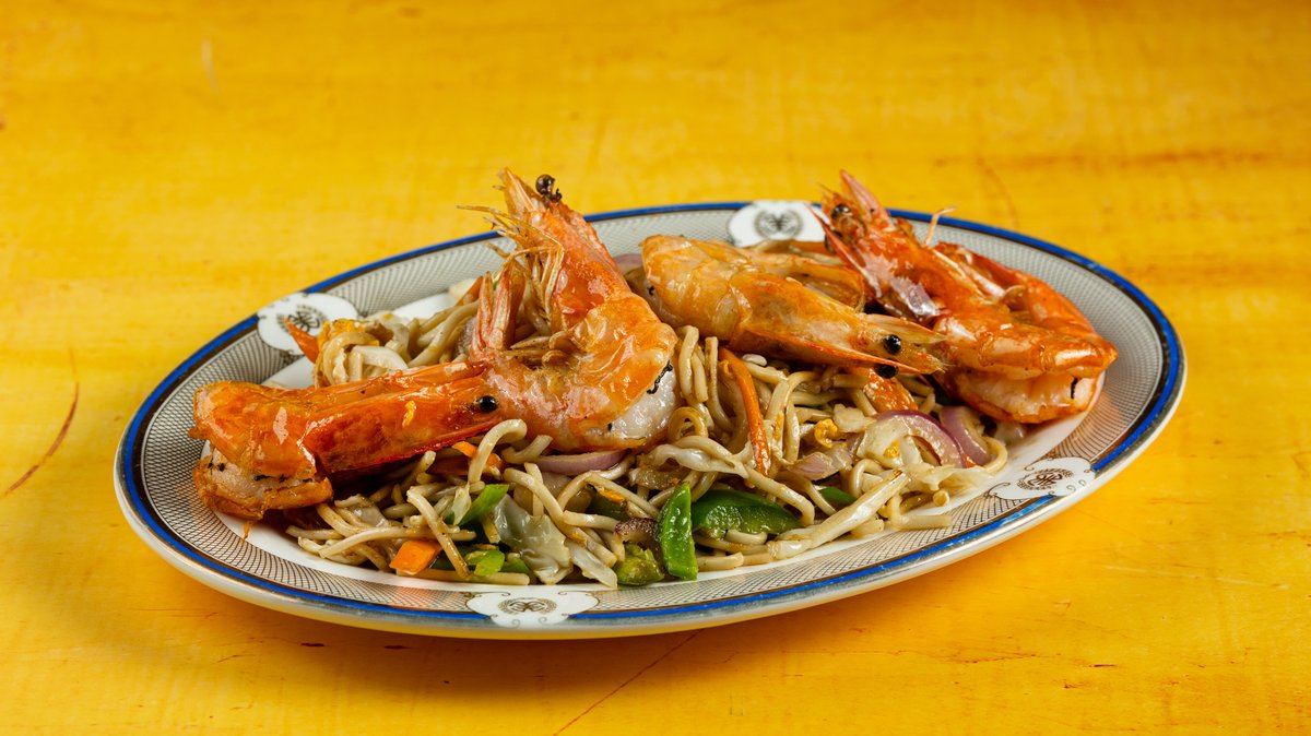 74. Shrimps Noodles