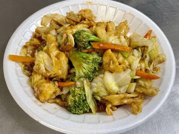 Comb. Chow Mein (Vegetales) de pollo