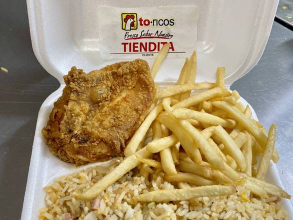 Combinación 1 Pechuga Frita