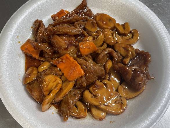 Combinación Beef con Setas