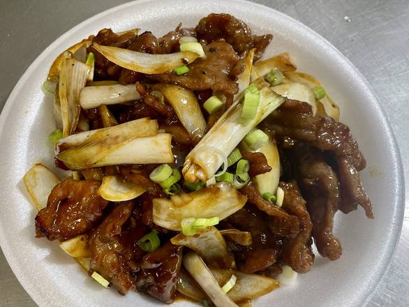 Combinación Mongolian Beef