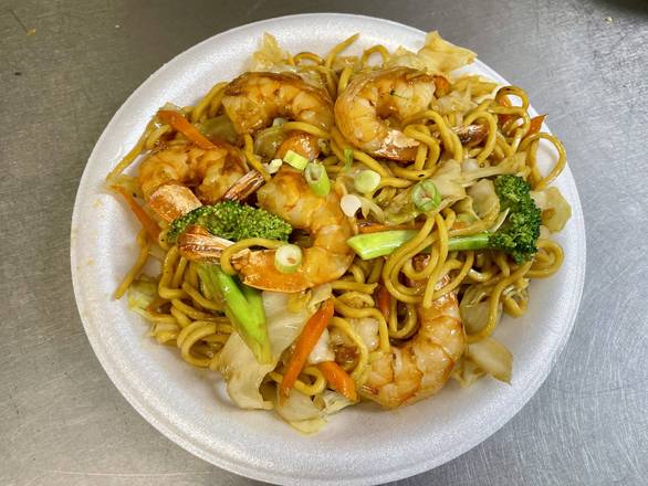 Lo mein Camarón