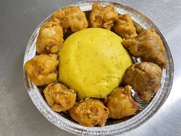 Mofongo Relleno  Masita Pollo