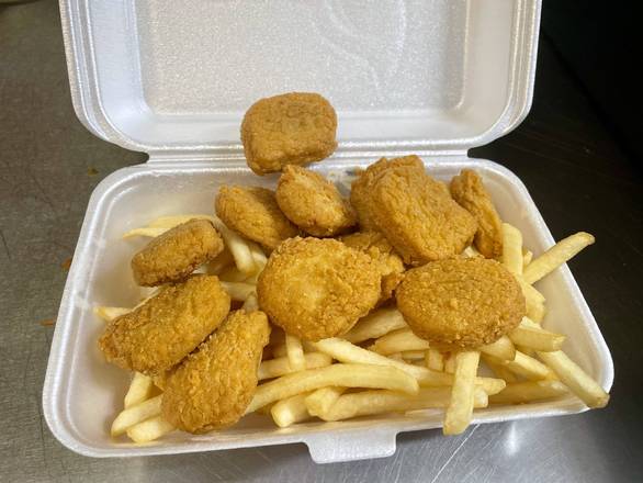 Nuggets con papas