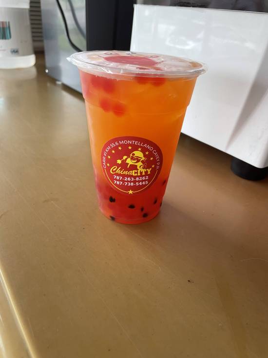 Passion Fruit Tea(16oz)