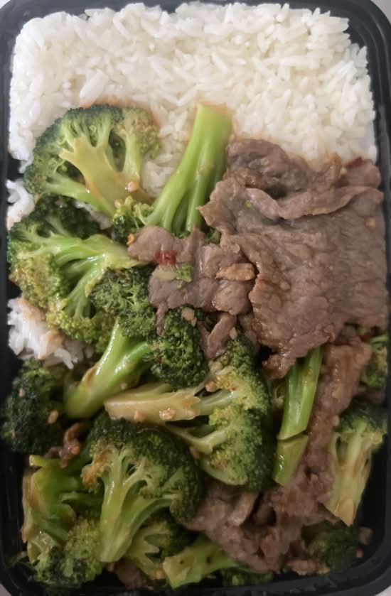 Beef with Broccoli combo
