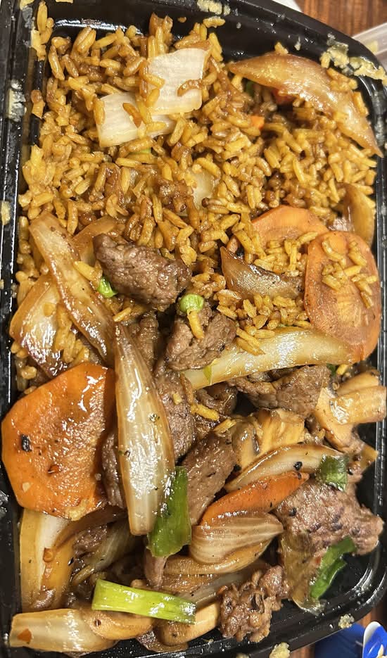Mongolian Beef combo