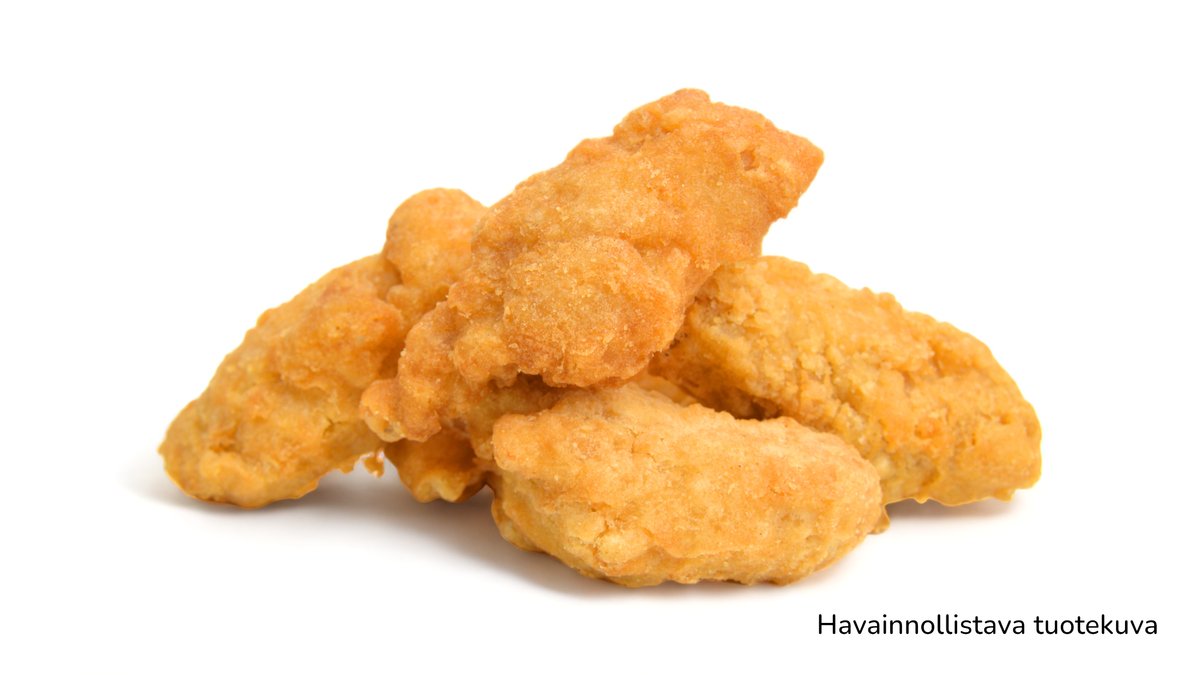 2. Friteerattua kanaa