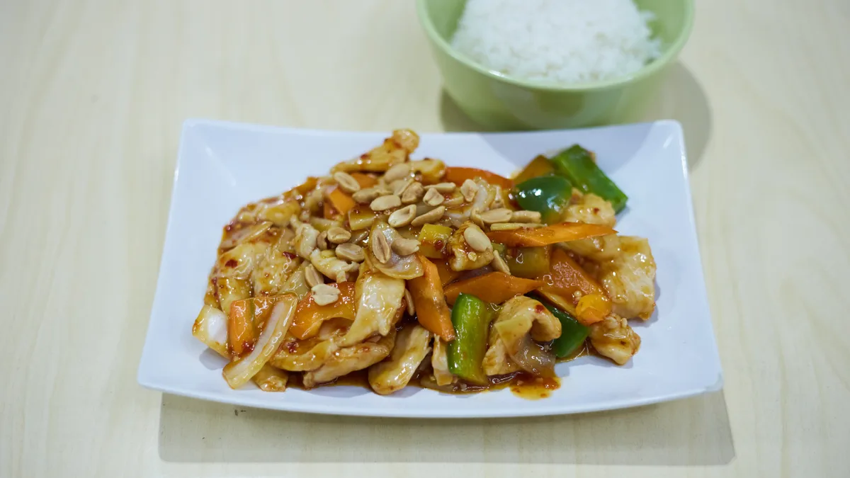 7. Kung po chicken 🌶🌶