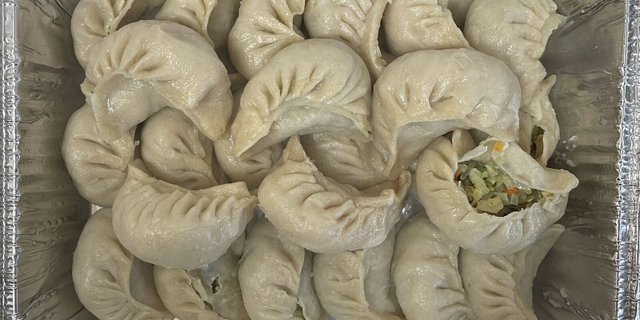 Pan-Fried Handmade Vegetable Dumplings