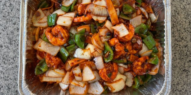 Shrimp w/ Black Bean Sauce