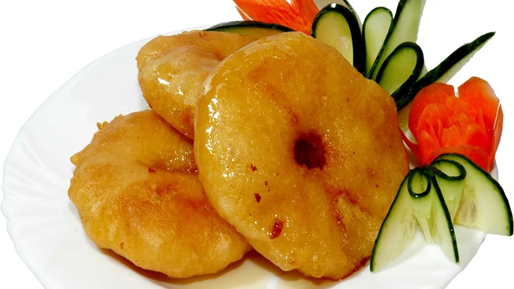 12. Smažený ananas