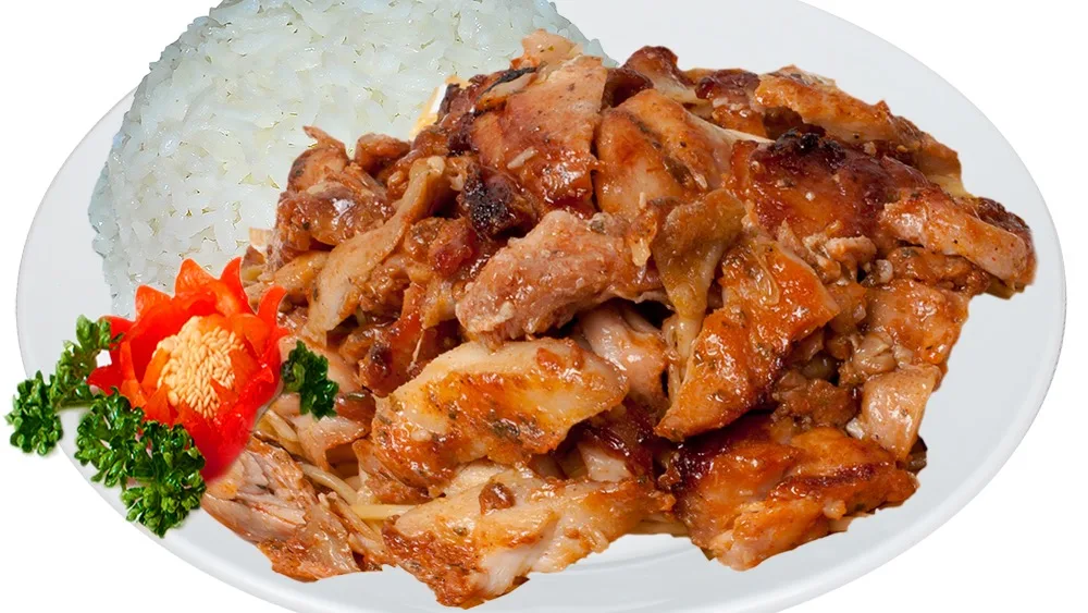 19. Kuřecí gyros s rýží