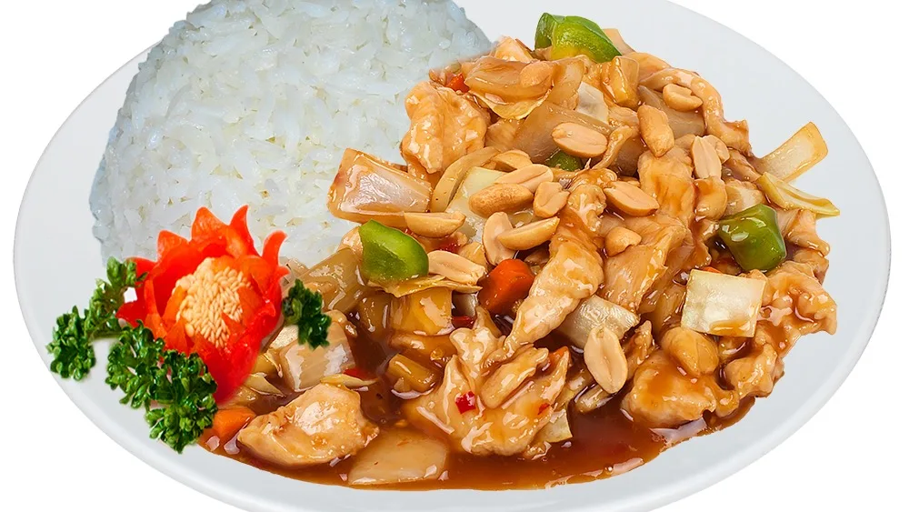 26. Kuřecí"kung-pao"s rýží