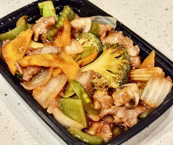 Beef w. Mixed Vegetable