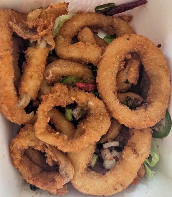 Squid with Salt and Pepper