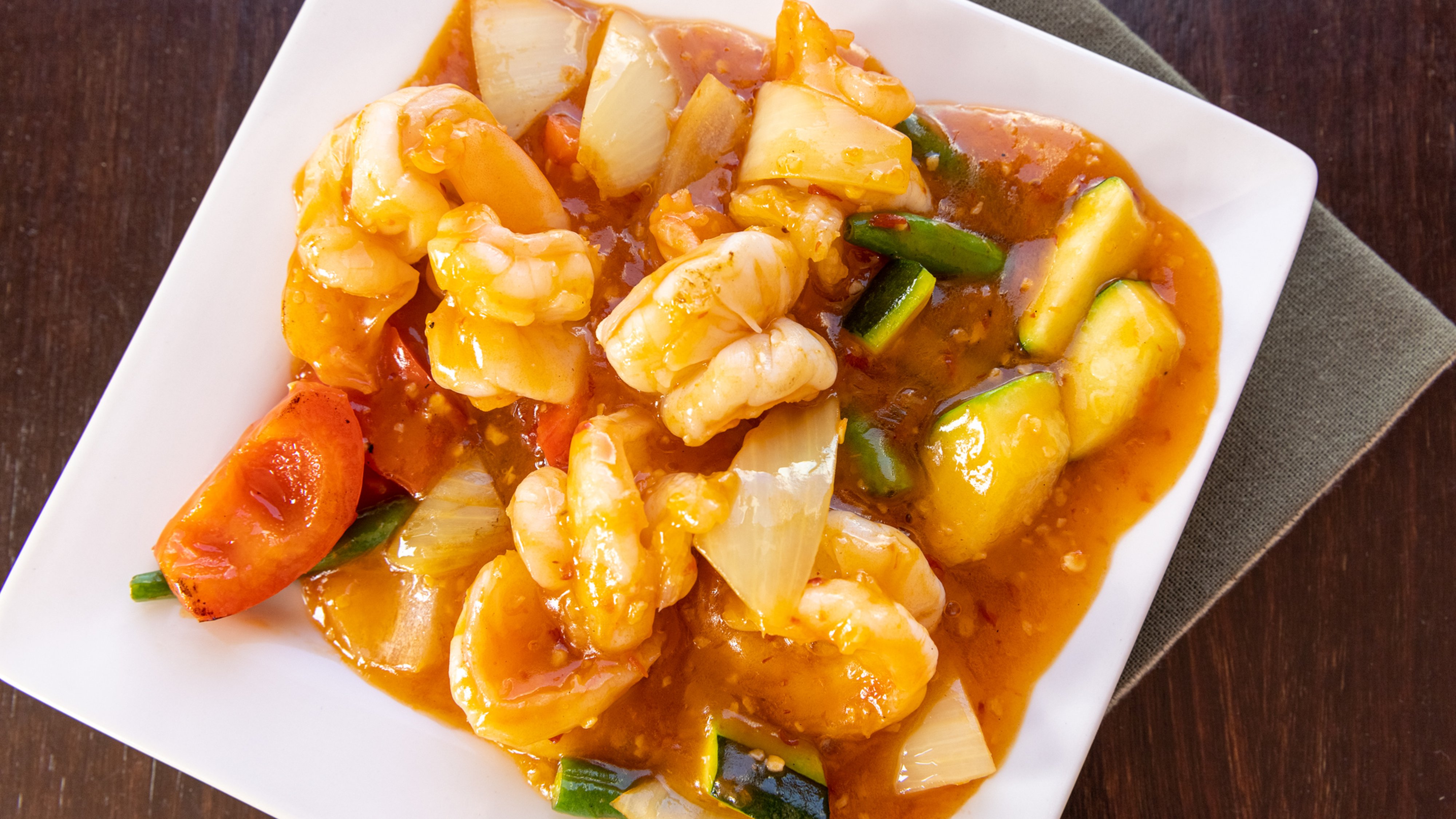 Chilli Prawns