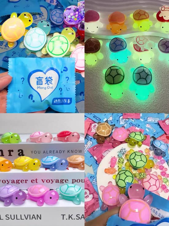 Glow-in-the-Dark Turtle mystery bag
