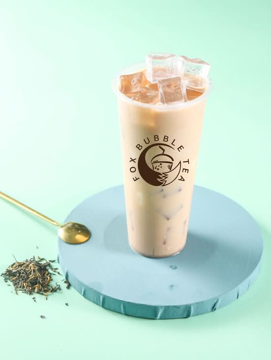 Jasmine milk green tea
