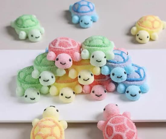little turtle cotton candy (1pc)