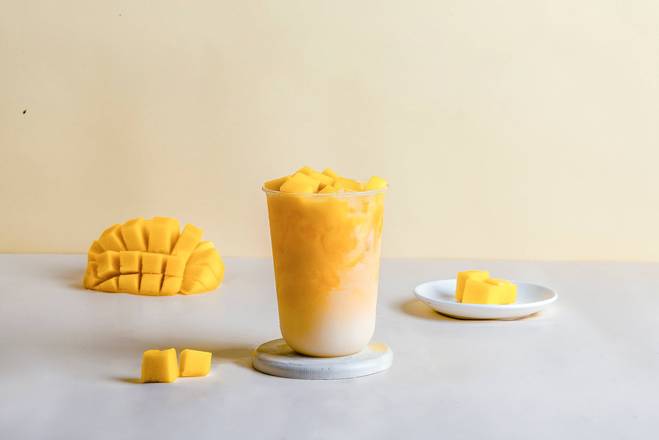 Mango Yakult With Crystal Boba