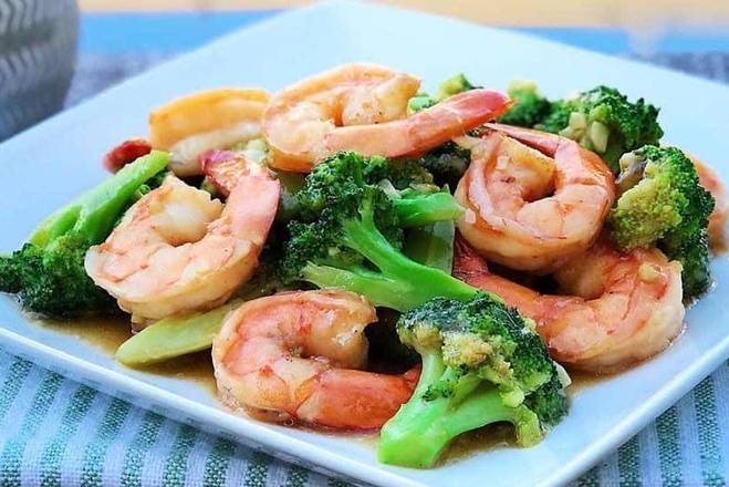 Shrimp with Broccoli