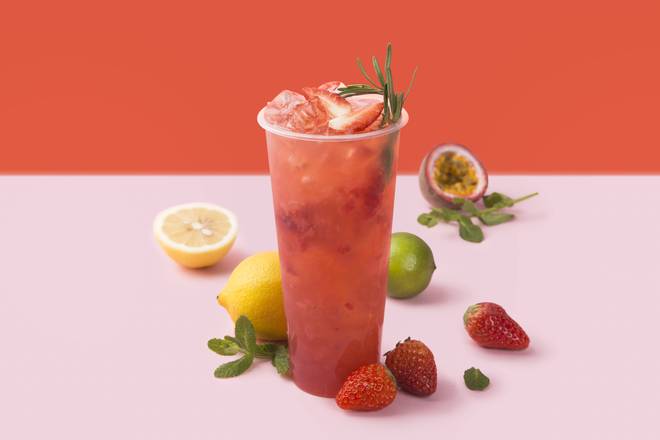Strawberry Green Tea
