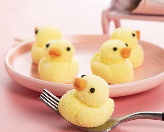 Yellow cute duck cotton candy  (1pc)
