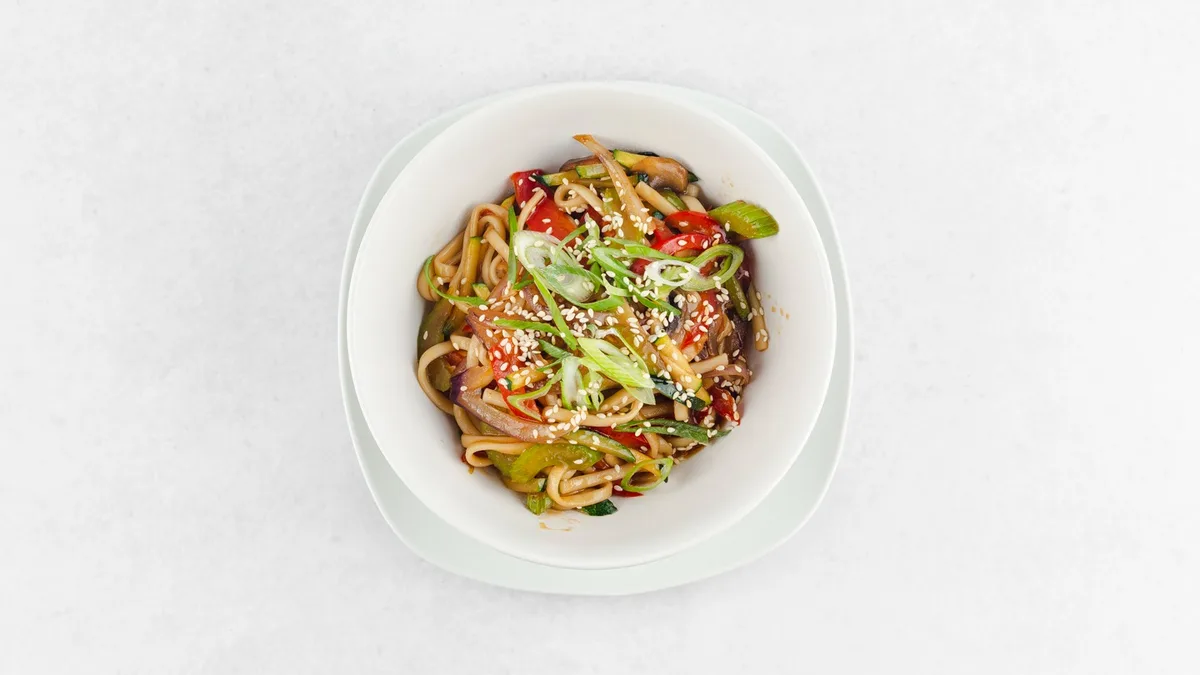 30. Noodles s povrćem
