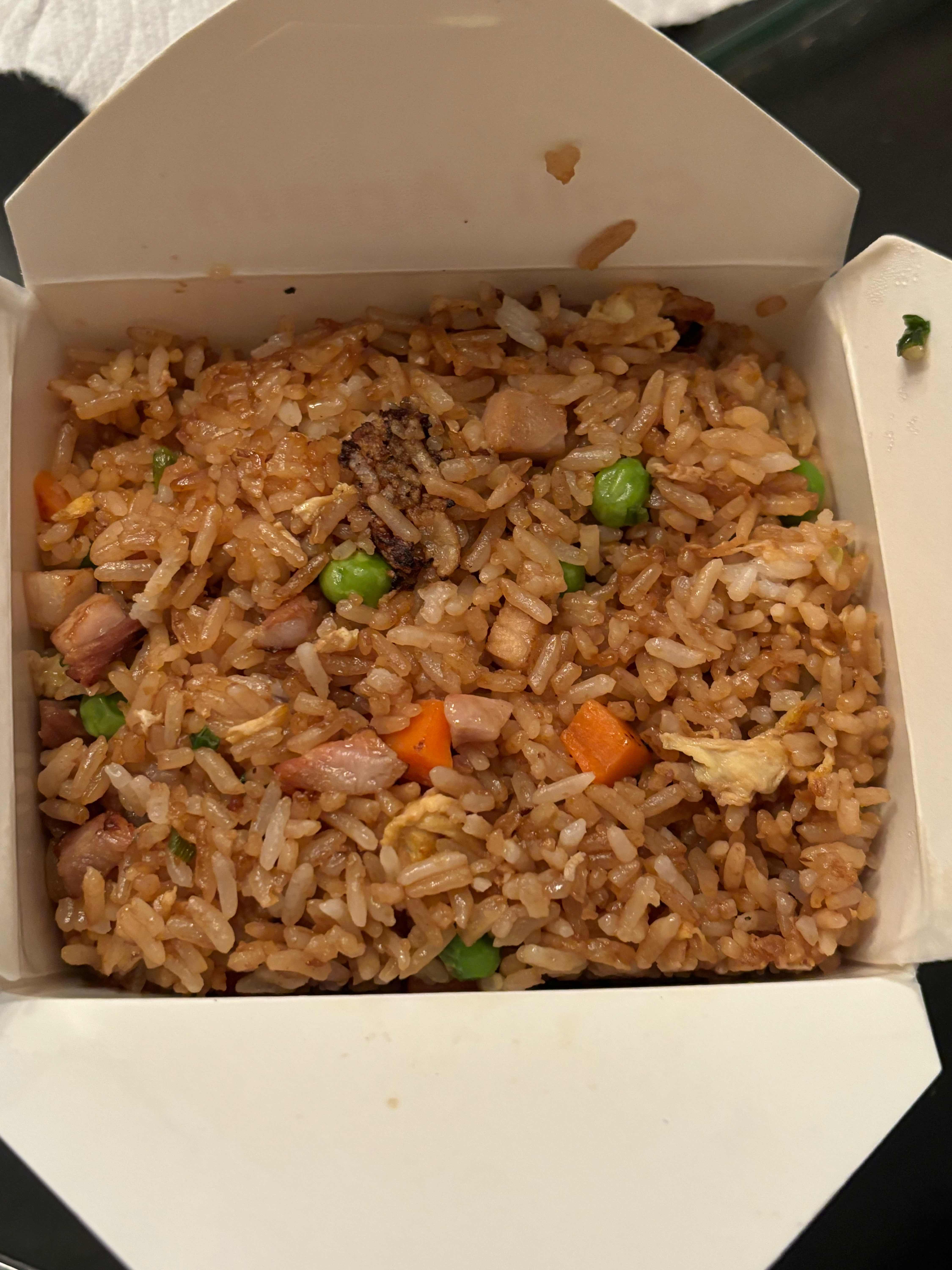 BBQ Pork Fried Rice / 叉燒炒飯