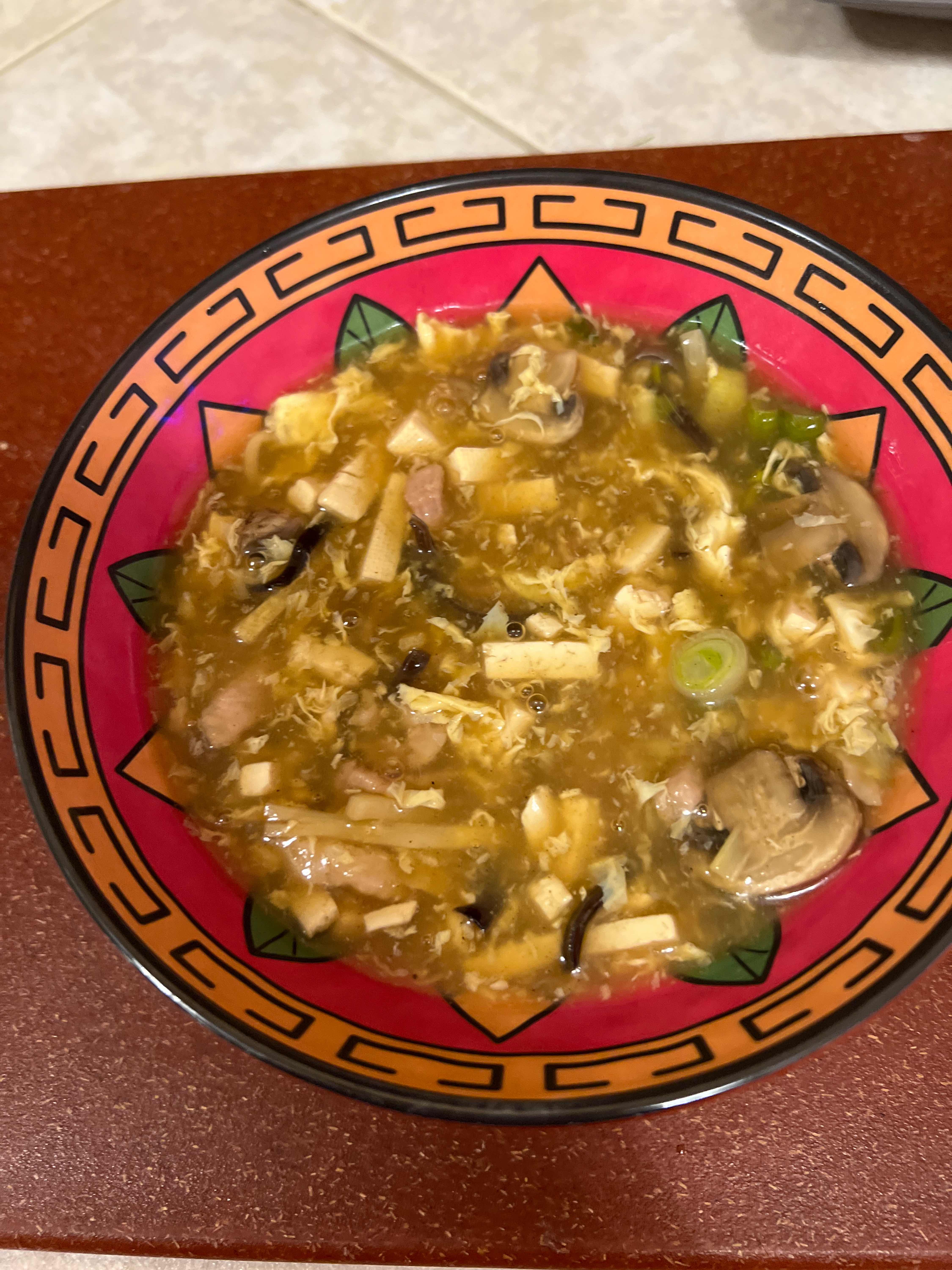 Hot and Sour Soup / 酸辣涝