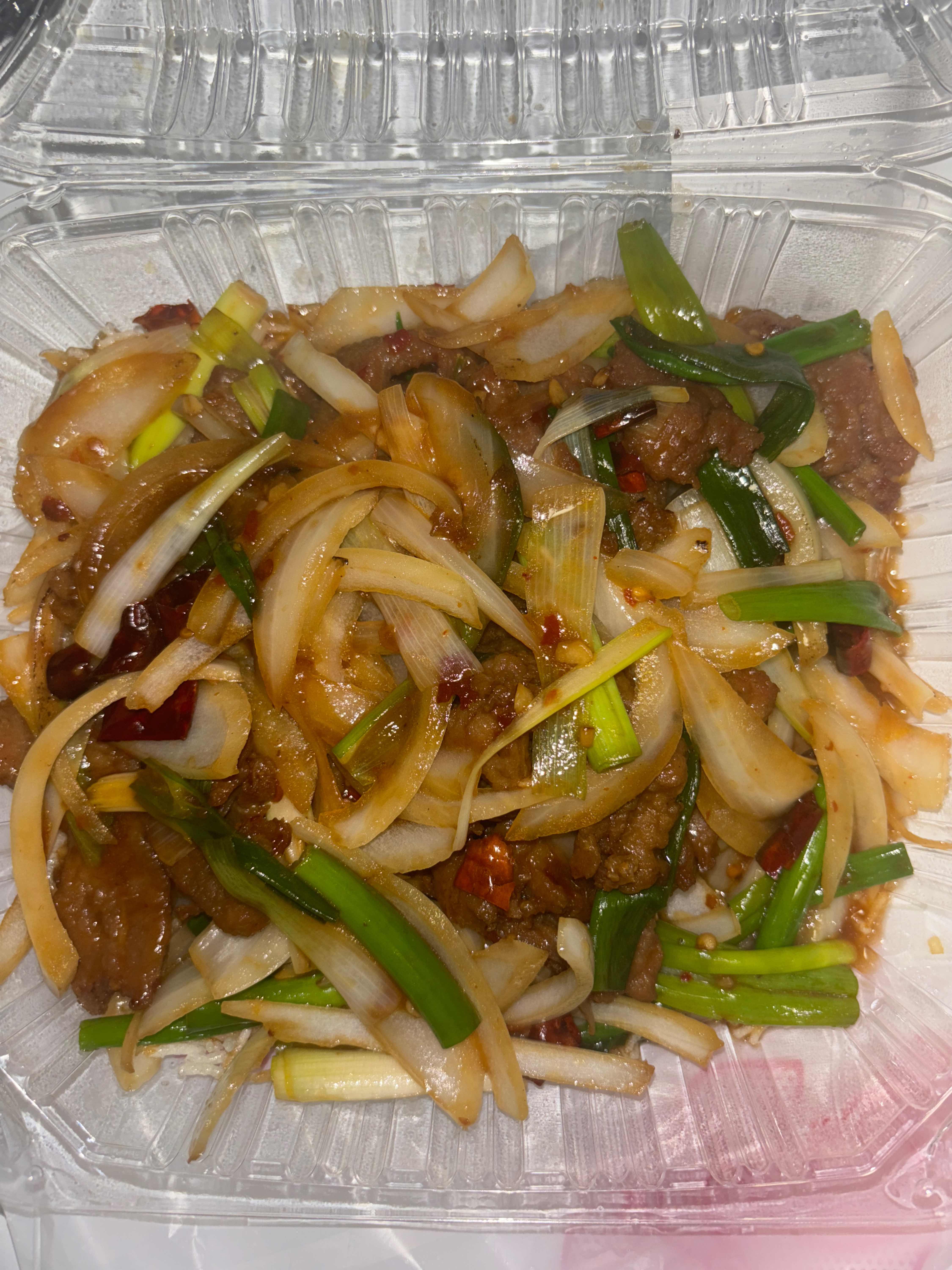 Mongolian Beef / 蒙古牛