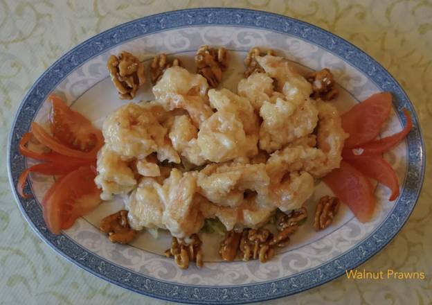 Walnuts Prawns (核桃蝦)