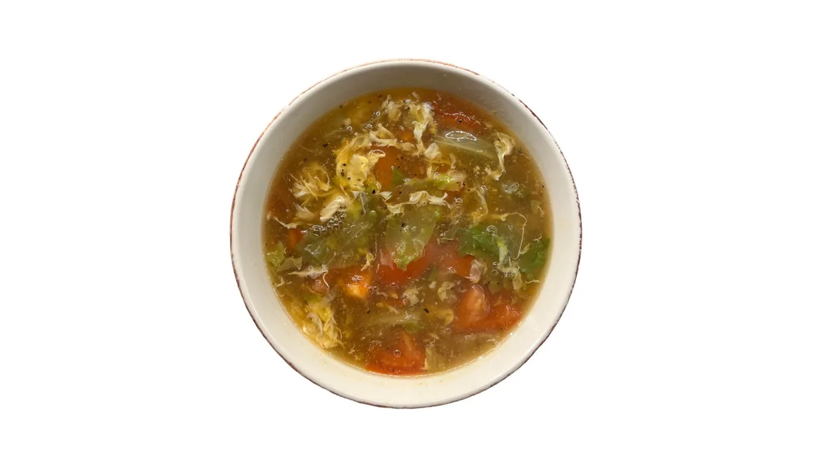 8. Kuum ja hapu supp (Pekingi supp)