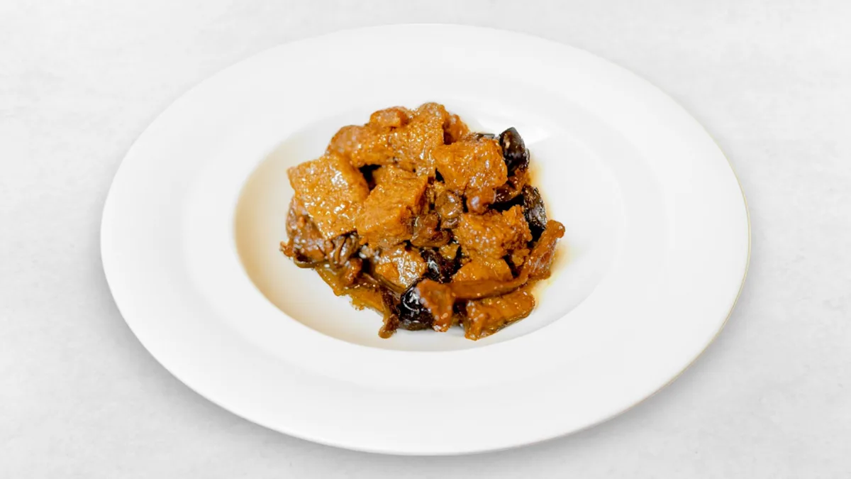 Marinierte Seitan-Würfeln