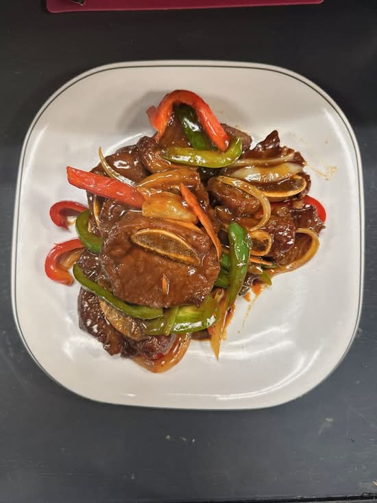 black pepper beef short rib